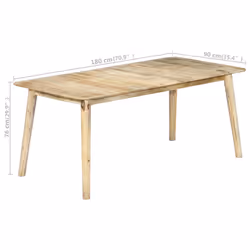VidaXL 282720 tavolo da cucina e sala da pranzo - Vista aggiuntiva 7