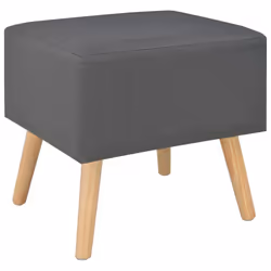 VidaXL 276379 comodino Grigio - Vista aggiuntiva 4