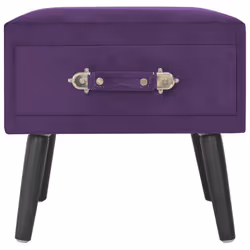 VidaXL 276385 comodino Viola - Vista aggiuntiva 5