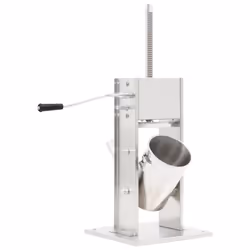 Insaccatrice Manuale Argento 3 L in Acciaio Inossidabilecod mxl 103577 - Vista aggiuntiva 3