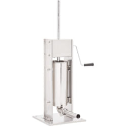Vidaxl - Insaccatrice Manuale Argento 5 l in Acciaio Inossidabile 25964
