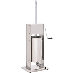 Vidaxl - Insaccatrice Manuale Argento 15 l in Acciaio Inossidabile