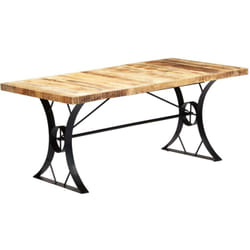 Vidaxl - Tavolo da Pranzo 180x90x76 cm in Legno Massello di Mango