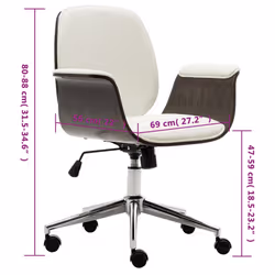 VidaXL 283126 sedia da ufficio e computer - Vista aggiuntiva 8