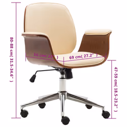VidaXL 283127 sedia da ufficio e computer - Vista aggiuntiva 8