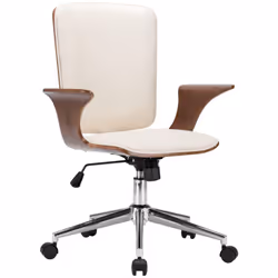 Aggiungete subito un tocco moderno e pregevole al vostro arredamento grazie alla nostra elegante sedia da ufficio! Questa sed ...