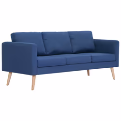 VidaXL 276853 divano 3 seduta(e) Blu