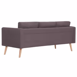 VidaXL 276858 divano 3 seduta(e) Grigio talpa - Vista aggiuntiva 5