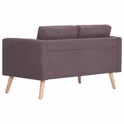 VidaXL 276858 divano 3 seduta(e) Grigio talpa - Vista aggiuntiva 8