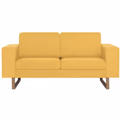 VidaXL 276864 divano 3 seduta(e) Giallo - Vista aggiuntiva 7