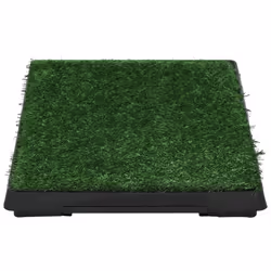 Toilette Animali con Vassoio e Prato Finto Verde 63x50x7cm WCcod mxl 121150 - Vista aggiuntiva 3