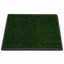 Toilette Animali con Vassoio e Prato Finto Verde 64x51x3cm WCcod mxl 97339 - Vista aggiuntiva 3