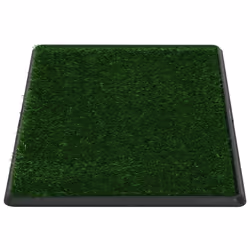 Toilette Animali con Vassoio e Prato Finto Verde 76x51x3cm WCcod mxl 73114 - Vista aggiuntiva 3