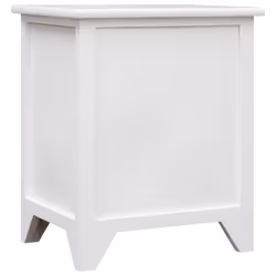 VidaXL 284049 comodino Bianco - Vista aggiuntiva 4
