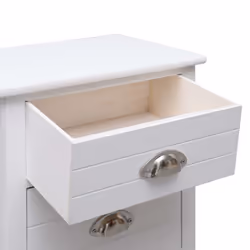 VidaXL 284049 comodino Bianco - Vista aggiuntiva 5