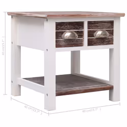 VidaXL 284067 tavolino da caffè, comodino e consolle da soggiorno - Vista aggiuntiva 8
