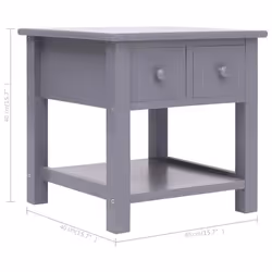 VidaXL 284069 tavolino da caffè, comodino e consolle da soggiorno - Vista aggiuntiva 8