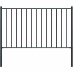 Questa recinzione da giardino con pali ha un design semplice ma pratico e si adatta a qualsiasi giardino. Questi pannelli di ...