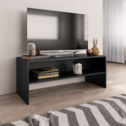 Vidaxl - Mobile Porta tv Nero 100x40x40 cm in Legno Multistrato