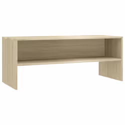 vidaXL Mobile Porta TV Rovere Sonoma 100x40x40 cm in Legno Multistrato - Vista aggiuntiva 2