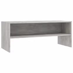 vidaXL Mobile Porta TV Grigio Cemento 100x40x40cm in Legno Multistrato - Vista aggiuntiva 2