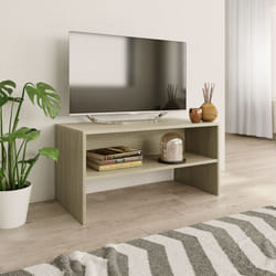 Mobile Porta TV, Armadietti per TV Rovere Sonoma 80x40x40 cm in Truciolato vidaXL