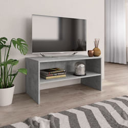 Vidaxl - Mobile modern wooden tv with a seating compartment 80x40x40cm various colors colore : cemento