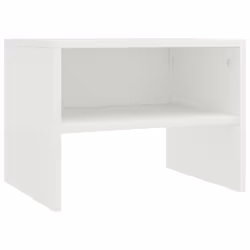 VidaXL 800064 comodino Bianco - Vista aggiuntiva 4