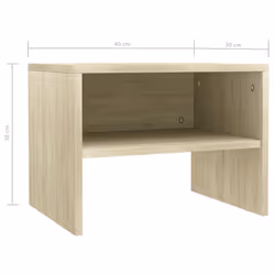 VidaXL 800070 comodino Quercia - Vista aggiuntiva 7