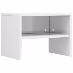 VidaXL 800076 comodino Bianco - Vista aggiuntiva 4