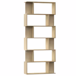 vidaXL Libreria/Divisorio Rovere Sonoma 80x24x192 cm Legno Multistrato - Vista aggiuntiva 2