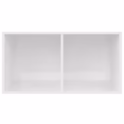 Contenitore per Vinili Bianco Lucido 71x34x36 cm in Multistratocod mxl 70719 - Vista aggiuntiva 3