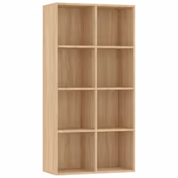 vidaXL Libreria/Credenza Rovere Sonoma 66x30x130 cm Legno Multistrato - Vista aggiuntiva 2