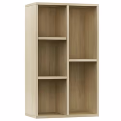 vidaXL Libreria/Credenza Rovere Sonoma 50x25x80 cm Legno Multistrato - Vista aggiuntiva 2