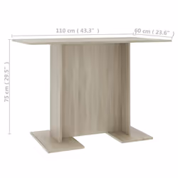 VidaXL 800246 tavolo da cucina e sala da pranzo - Vista aggiuntiva 6