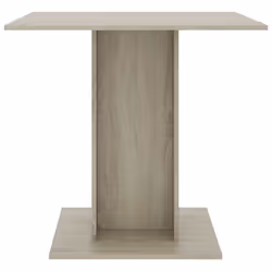 vidaXL Tavolo da Pranzo Rovere Sonoma 80x80x75cm in Legno Multistrato - Vista aggiuntiva 3