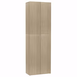 Armadio per Ufficio Rovere Sonoma 60x32x190cm Legno Multistratocod mxl 106126