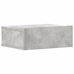 vidaXL Comodino Pensile Grigio Cemento 40x30x15cm in Legno Multistrato - Vista aggiuntiva 2