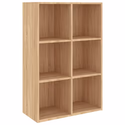 vidaXL Libreria/Credenza Rovere Sonoma 66x30x98 cm Legno Multistrato - Vista aggiuntiva 2