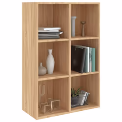 vidaXL Libreria/Credenza Rovere Sonoma 66x30x98 cm Legno Multistrato - Vista aggiuntiva 3
