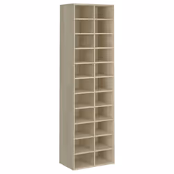 vidaXL Scarpiera Rovere Sonoma 54x34x183 cm in Truciolato - Vista aggiuntiva 2