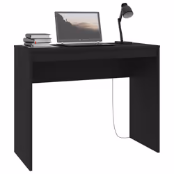 Scrivania Nera 90x40x72 cm in Legno Multistratocod mxl 121132