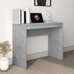 Scrivania Realizzata in Legno di qualità Mobile porta pc Scrivania design Classico vari colori colore : Grigio Cemento