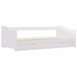 vidaXL Divano Letto a Scomparsa senza Materasso Legno Pino 90x200 cm - Vista aggiuntiva 3