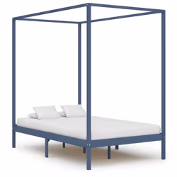 VidaXL 283276, Grigio, 1240 mm, 2,04 m, 2000 mm, 1200 x 2000 mm, 30 cm