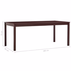 VidaXL 283407 tavolo da cucina e sala da pranzo - Vista aggiuntiva 5