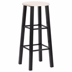 Sgabelli da Bar 2 pz Neri in MDF cod mxl 72981
