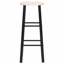 Sgabelli da Bar 2 pz Neri in MDF cod mxl 72981
