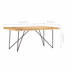 VidaXL 282880 tavolo da cucina e sala da pranzo - Vista aggiuntiva 6