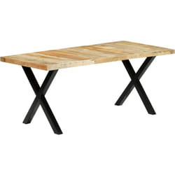 Vidaxl - Tavolo da Pranzo 180x90x76 cm in Legno Massello di Mango
